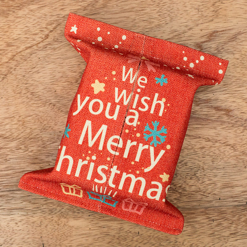 Full version Christmas printing ins style original design home garden household tablecloth linen tissue box