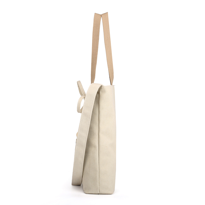 Reasonable price promotion fashional canvas tote shoulder bag wholesale