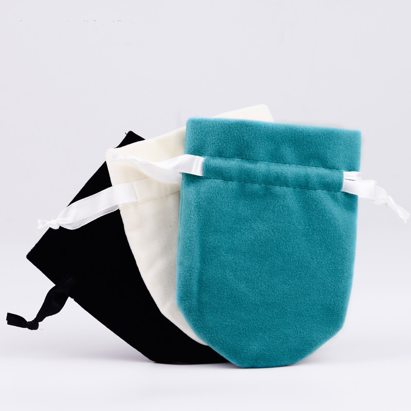 Wholesale velvet christmas gift bag jewelry pouch