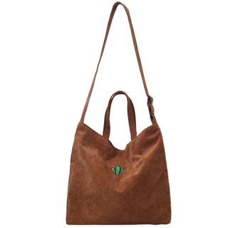 New design fashion velvet tote bag for women