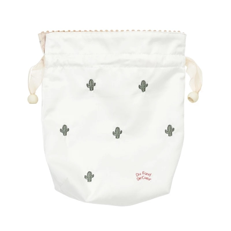 Hot selling gift drawstring silk pouch custom printing satin bag