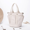 Ins hot sale cotton canvas bag slung shoulder bag leisure travel tote bag