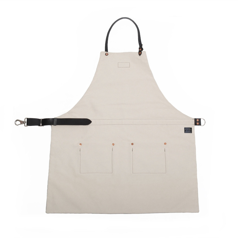 Custom Thicken Wear-resistant Waxed Canvas Carpenter Apron