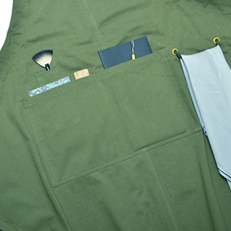 Eco-friendly Comfortable 100% Cotton Household Kitchen Apron