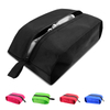 Simple single color no printing durable recycled shoe storage nylon bag for travel