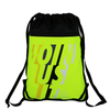 Custom polyester drawstring backpack waterproof outdoor sports light fitness football bag