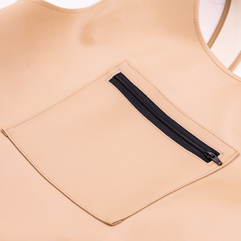 Vest Style Waterproof Oil Resistant PU Coating Handmade Exquisite Inclusive Family Kitchen Use Florist Gardening Work Apron