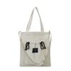 New style fashion portable large capacity canvas tote bag for student
