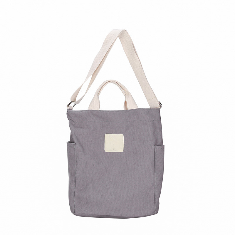 China factory direct supplies cheap colorful durable canvas tote bag