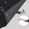 Household Durable Denim Fabric Kitchen Cooking Apron With Pockets