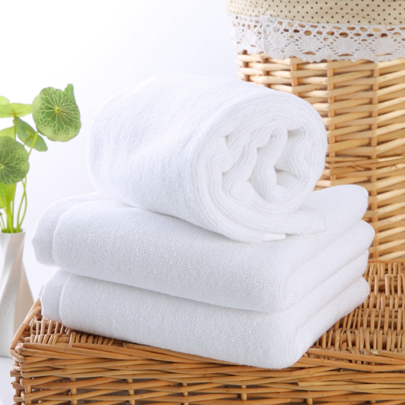 Factory direct supply 100% cotton hote pure white towel 
