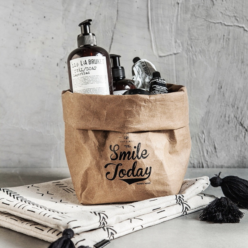 Ins style waterproof DuPont paper insulation bag lunch bag portable thick eco friendly tyvek paper bag