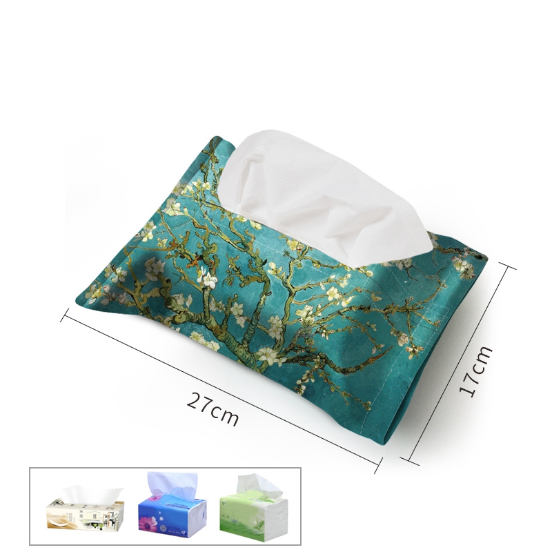 Cloth art tissue box