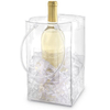 Manufacturers Specialize Custom Transparent Plastic PVC Wine Bag Colorful Fashion Strong Pvc Wine Tote Shopping Bag for Sale