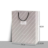Wholesale luxury custom printed paper gift shopping retail bags with logo and handles