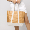 Waterproof breathable eco friendly lightweight high capacity load bearing stronger tyvek fashion tote shopping bag