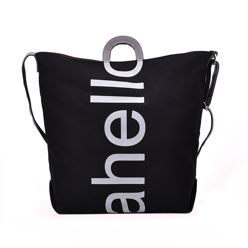 Fashional design canvas tote bag for travelling outdoor