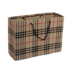 New Design Custom Style Kraft Paper Gift Tote Shopping Bag
