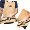 Adjustable Wear-resistant Overall Canvas Tool Apron with Firm Pockets