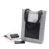 Wholesale top quality eco-friendly and delicate women felt tote bag for travelling