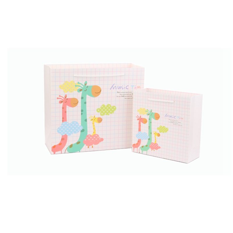 Reusable eco custom logo printed brown paper bag paper shopping bag paper gift bag