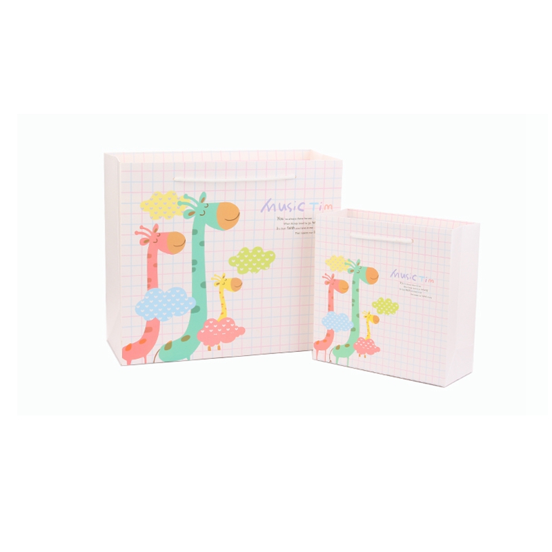 Reusable eco custom logo printed brown paper bag paper shopping bag paper gift bag