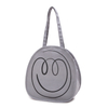 Newest design fashional round eco-friendly canvas tote bag for girls