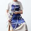 Japanese style high end thick cotton linen apron Home fabric apron cafe painter work apron
