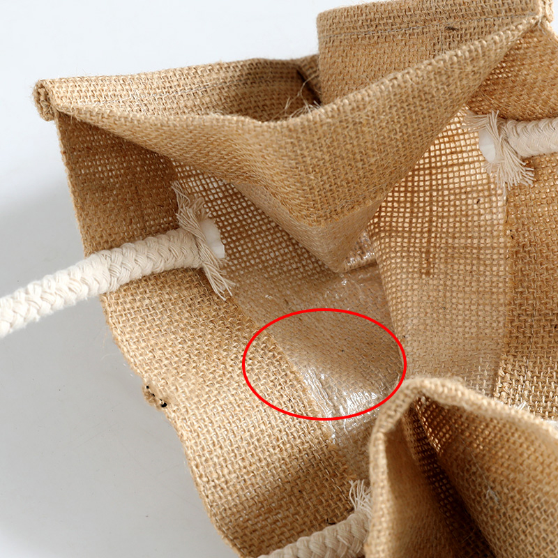 Strong and durable load bearing 10kg reusable jute tote bag