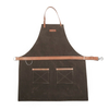 Custom Thicken Wear-resistant Waxed Canvas Carpenter Apron
