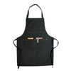 Low price custom printed logo cooking waiter denim canvas apron for restaurant