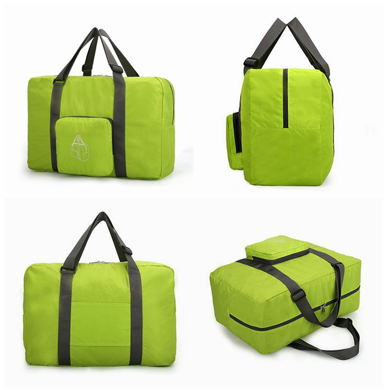 Portable folding travel clothing finishing storage bag daily waterproof nylon oxford cloth shopping bag