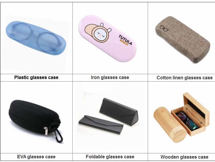 plastic glasses case
