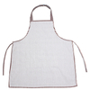 Anti-fouling Kitchen Overalls Durable Wear Cooking Men And Women Couples Bibs Home Striped Printed Polyester Cotton Apron