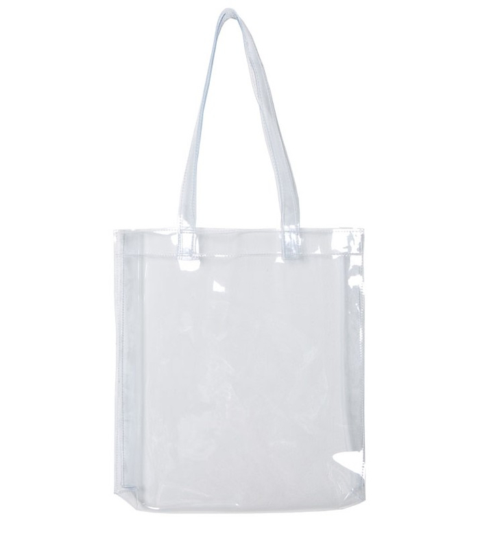 Factory price handles customized pvc bag for gift and shopping