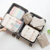 Travel practical and portable includes 7 sets polyester storage bag for underwear shoe clothing jewelry storage