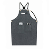 Professional Custom Leather Belt Combine Cotton Fabric Canvas Apron