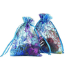Fashion exquiste organza drawstring gift bag for candy