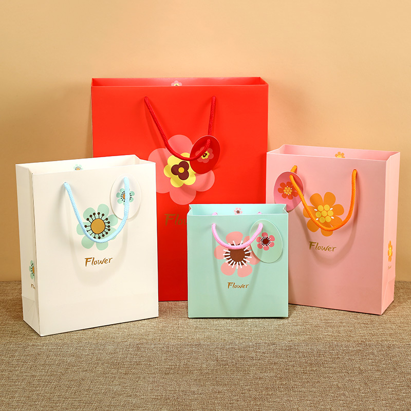 Recycled craft brown paper bag paper sack bags for dress and advertisement