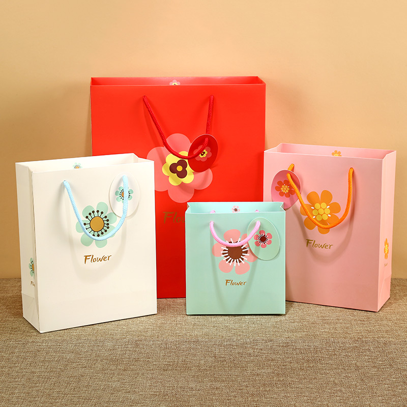 Recycled craft brown paper bag paper sack bags for dress and advertisement