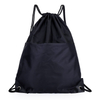 Waterproof portable polyester drawstring backpack for adult