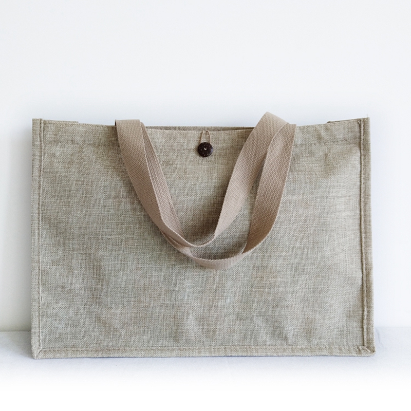 eco friendly cotton linen tote bag (1)