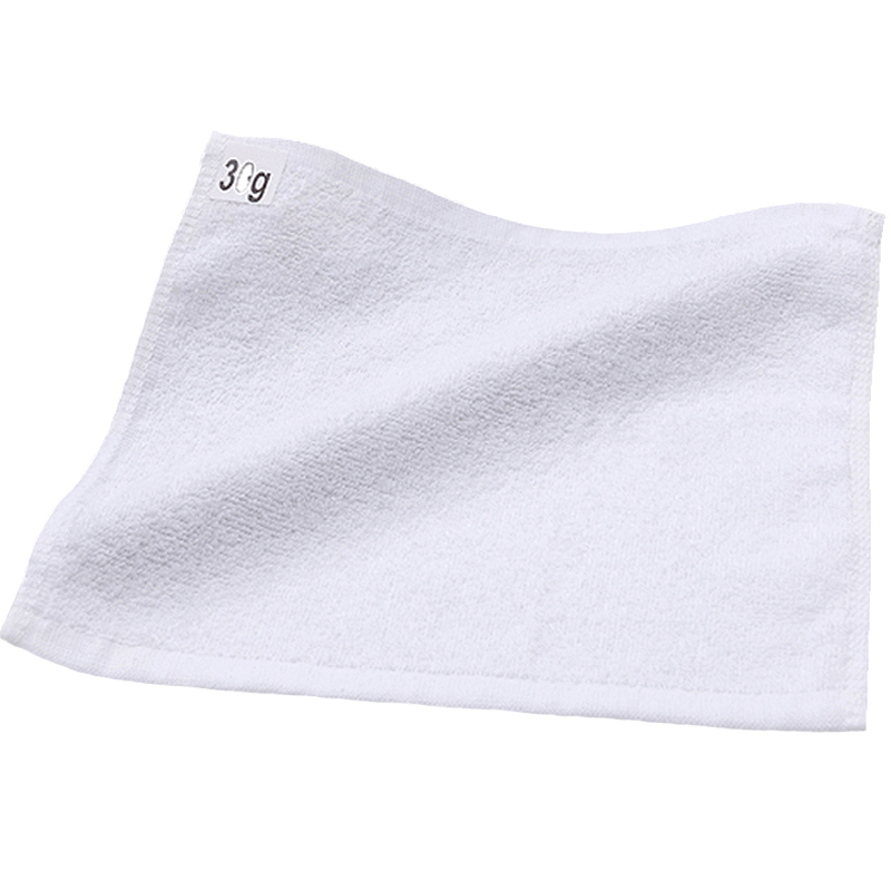 100% cotton pure white soft and comfortable hotel towel with factory direct supply