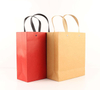 Cheap and high quality food recycled brown kraft paper bag with twisted handle