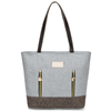 High-end eco-friendly fashional dirty durable women linen cotton bag for shopping
