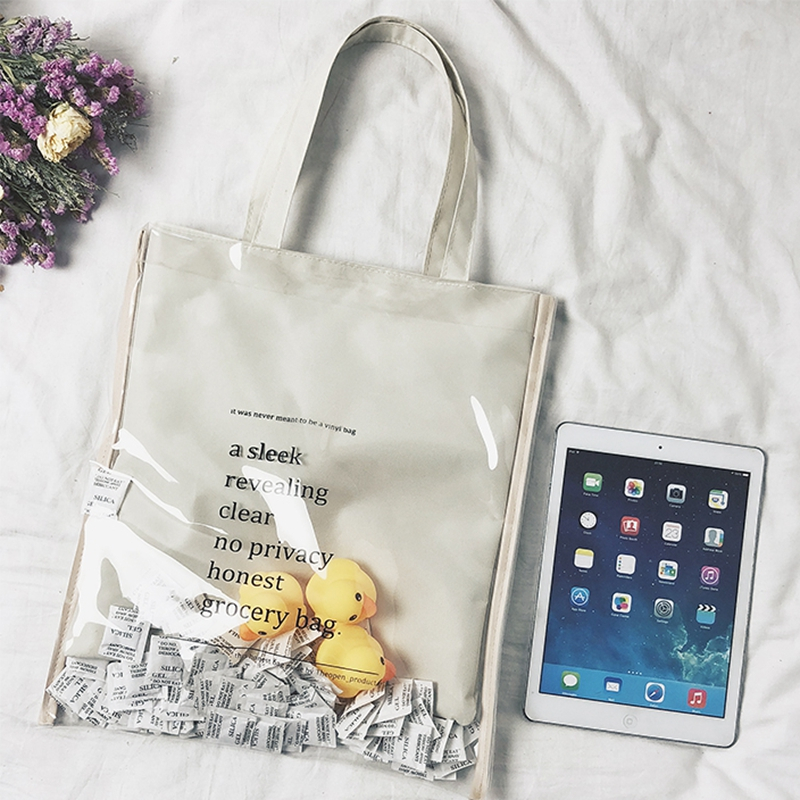 New style double waterproof canvas tote bag