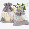 Wholesale promotion organza gift bags with drawstring
