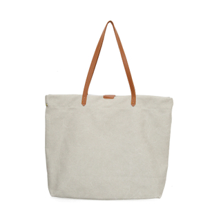 High quality retro design large canvas shopping bag