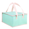 Large colored printed non woven insulation tote bag