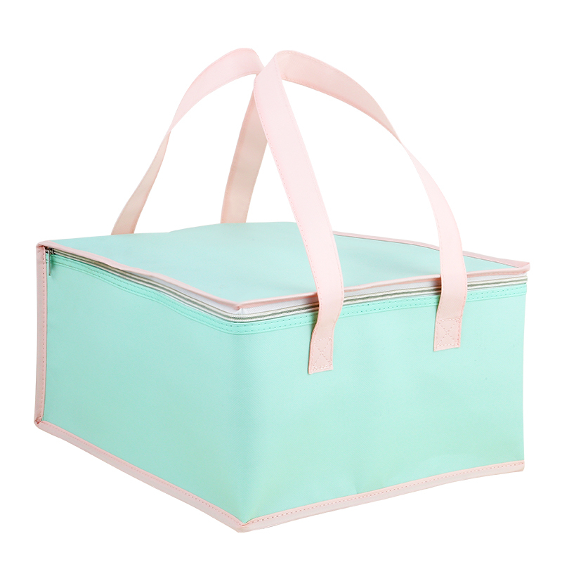 Large colored printed non woven insulation tote bag